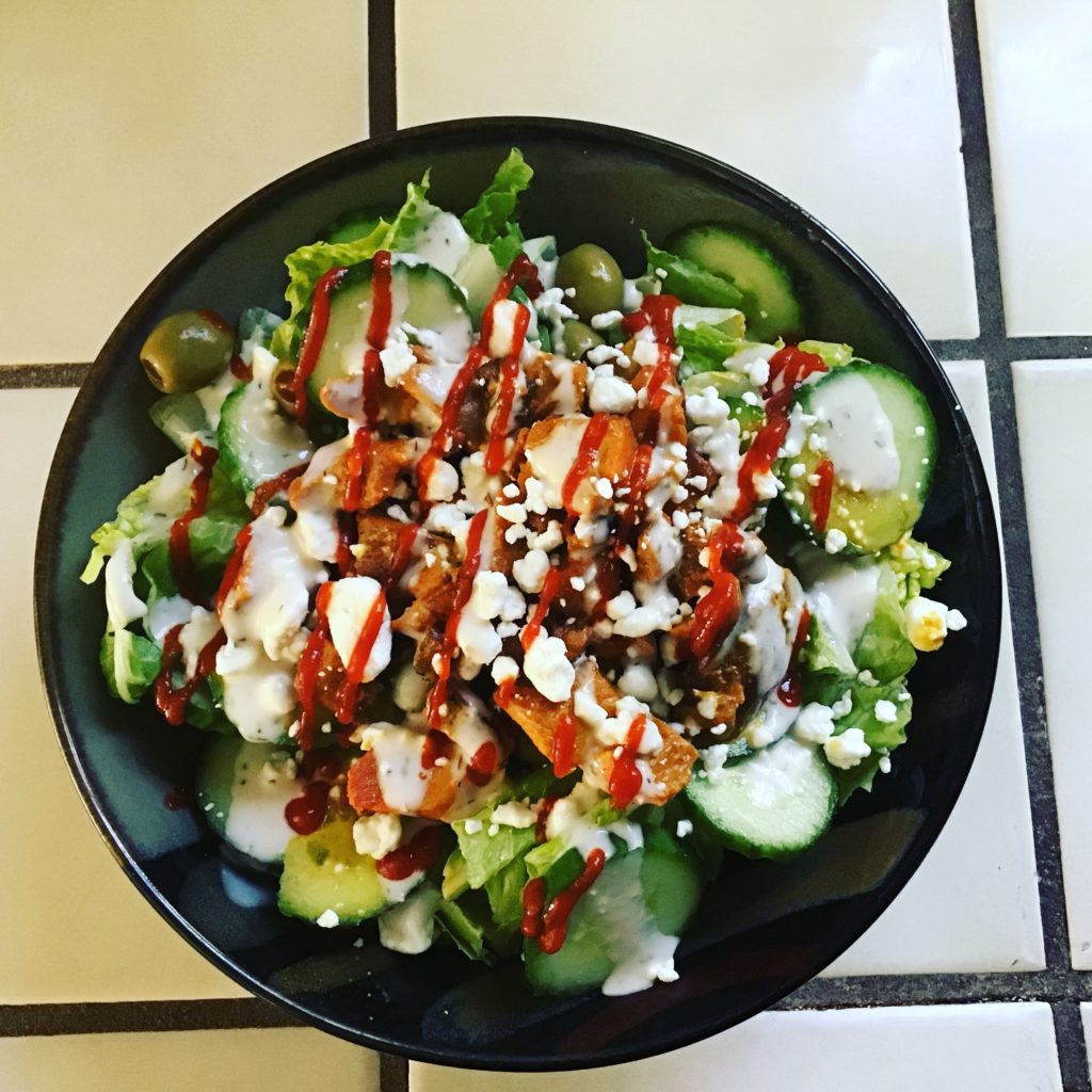 Sweet and Spicy  Chicken Salad